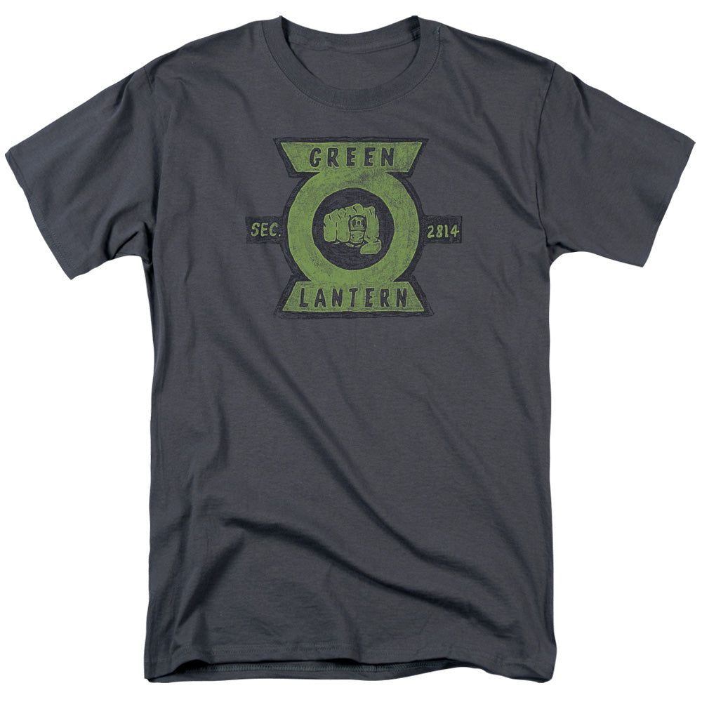 Green Lantern - Section - Short Sleeve Adult 18/1 - Charcoal T-shirt
