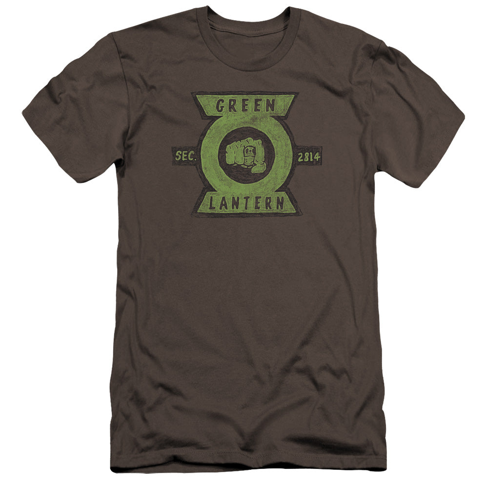 Green Lantern - Section-premuim Canvas Adult Slim Fit 30/1 - Charcoal