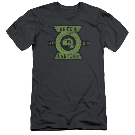 Green Lantern - Section - Short Sleeve Adult 30/1 - Charcoal T-shirt