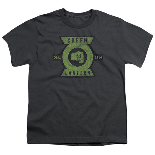 Green Lantern - Section - Short Sleeve Youth 18/1 - Charcoal T-shirt
