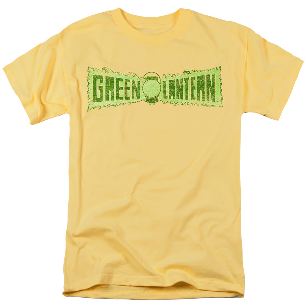 Green Lantern - Flame Logo - Short Sleeve Adult 18/1 - Kelly Green T-shirt