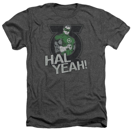 Green Lantern - Hal Yeah - Adult Heather - Charcoal