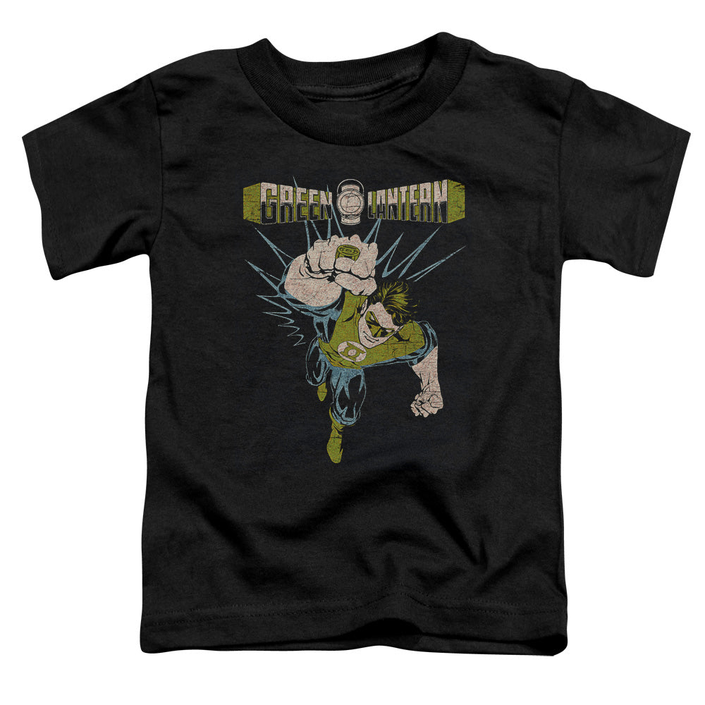 Green Lantern - Powerful - Short Sleeve Toddler Tee - Black T-shirt
