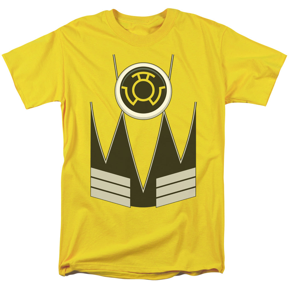 Green Lantern - Sinestro - Short Sleeve Adult 18/1 - Yellow T-shirt