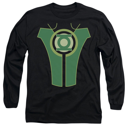 Green Lantern - Simon Baz - Long Sleeve Adult 18/1 - Black T-shirt