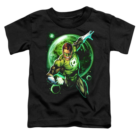 Green Lantern - Galaxy Glow - Short Sleeve Toddler Tee - Black T-shirt