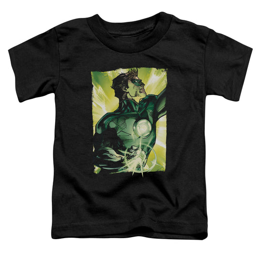 Green Lantern - Up Up - Short Sleeve Toddler Tee - Black T-shirt
