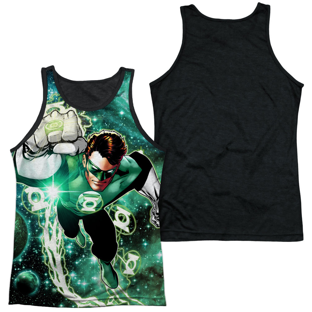 Green Lantern Galactic Hal-adult Poly Tank Top