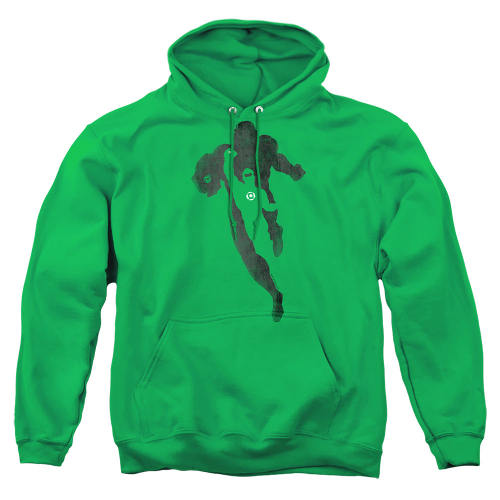 Dc - Lantern Knockout - Adult Pull-over Hoodie - Kelly Green