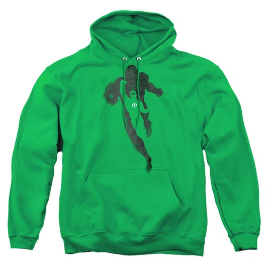 Dc - Lantern Knockout - Adult Pull-over Hoodie - Kelly Green
