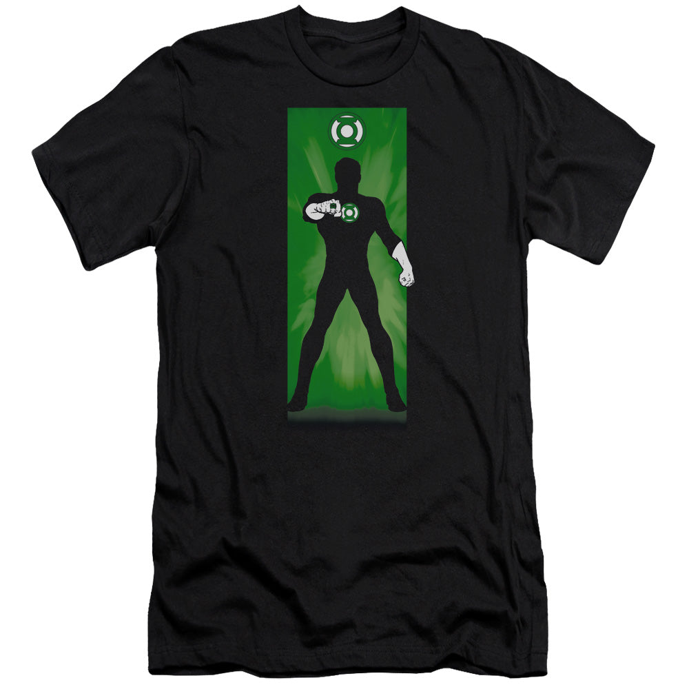 Dc - Green Lantern Block-premuim Canvas Adult Slim Fit 30/1 - Black