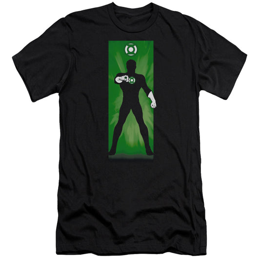 Dc - Green Lantern Block-premuim Canvas Adult Slim Fit 30/1 - Black