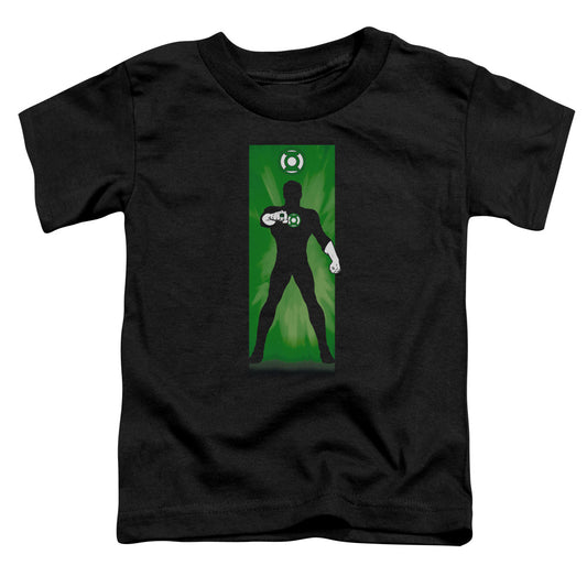 Dc - Green Lantern Block - Short Sleeve Toddler Tee - Black T-shirt