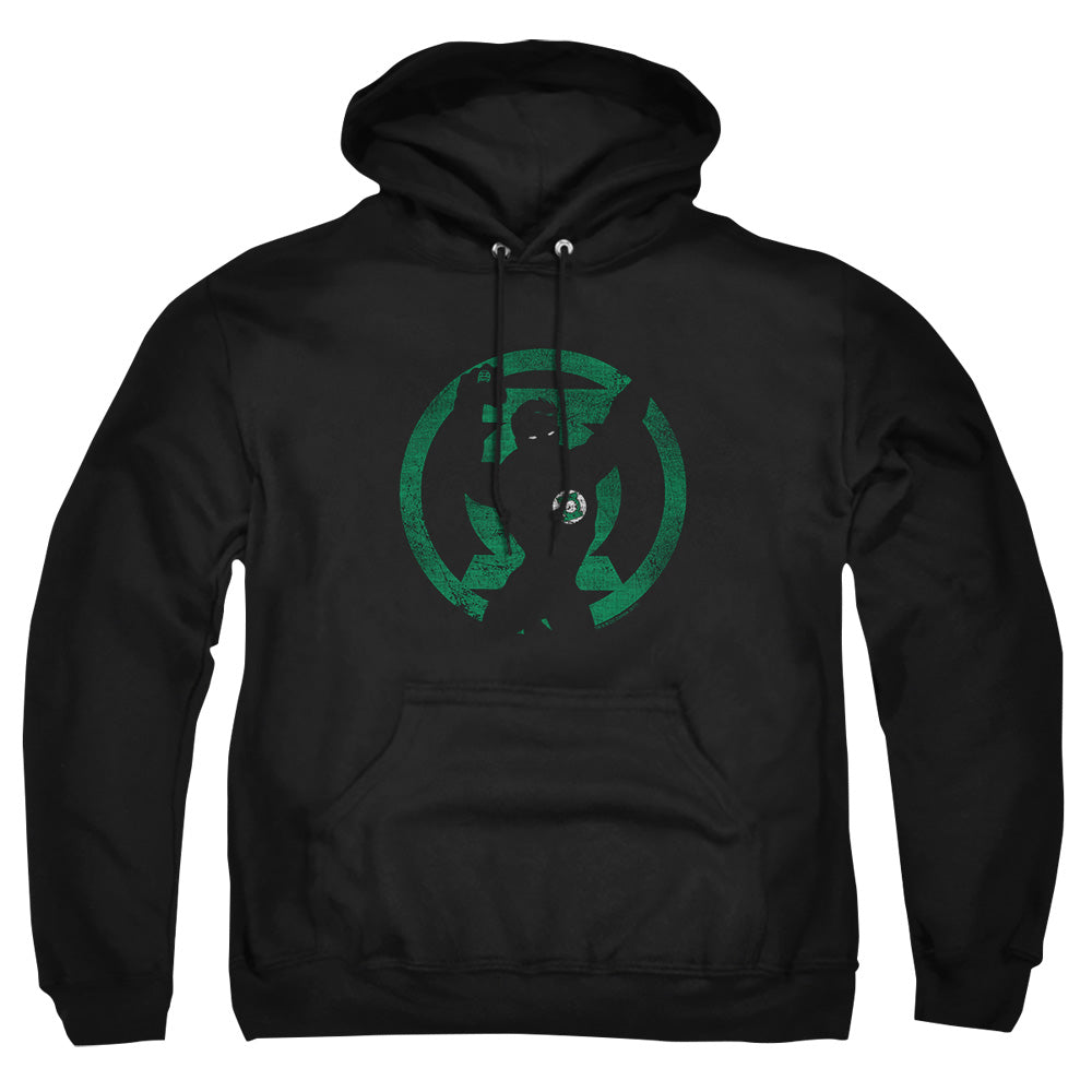 Dc - Gl Symbol Knockout - Adult Pull-over Hoodie - Black