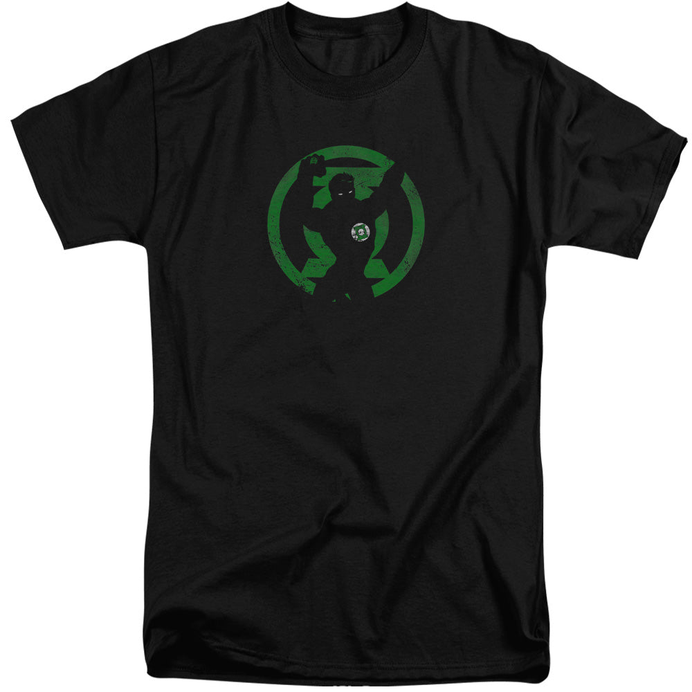 Dc - Gl Symbol Knockout - Short Sleeve Adult Tall - Black T-shirt