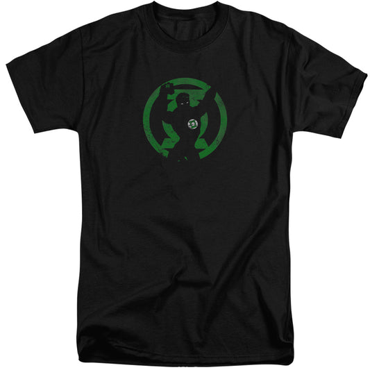 Dc - Gl Symbol Knockout - Short Sleeve Adult Tall - Black T-shirt