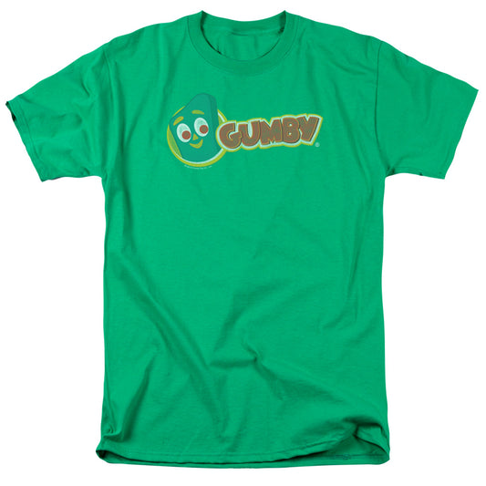 Gumby - Logo - Short Sleeve Adult 18/1 - Kelly Green T-shirt