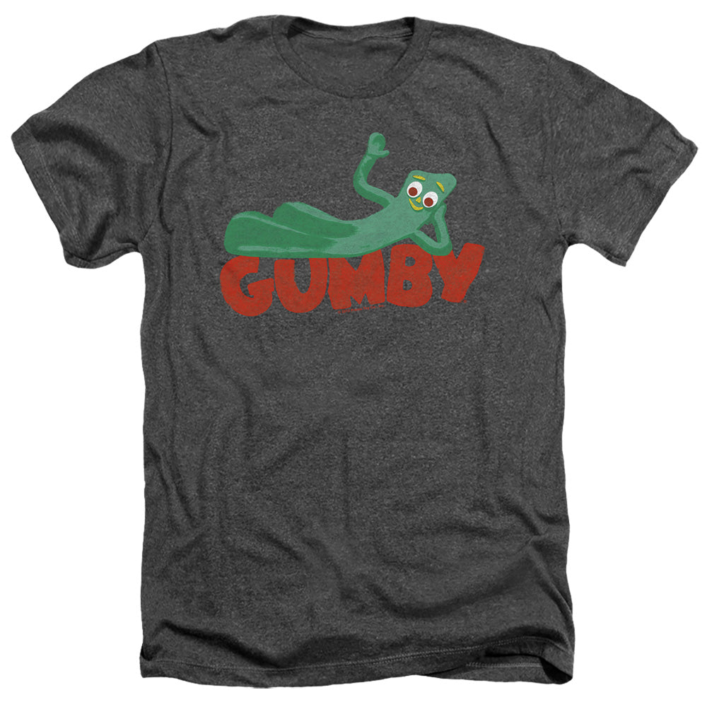 Gumby - On Logo - Adult Heather - Charcoal