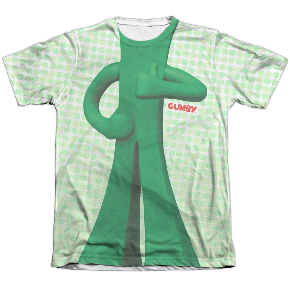 Gumby - Gumb Me Sub - Adult Poly/cotton Short Sleeve Tee - White T-shirt