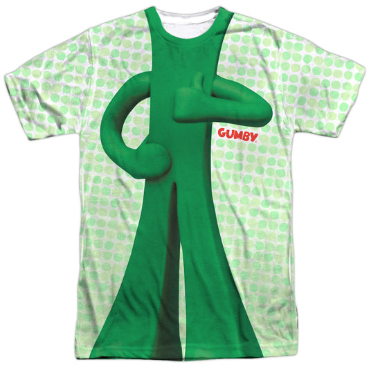 Gumby - Gumb Me Sub - Short Sleeve Adult Poly Crew - White T-shirt