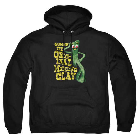 Gumby - So Punny - Adult Pull-over Hoodie - Black