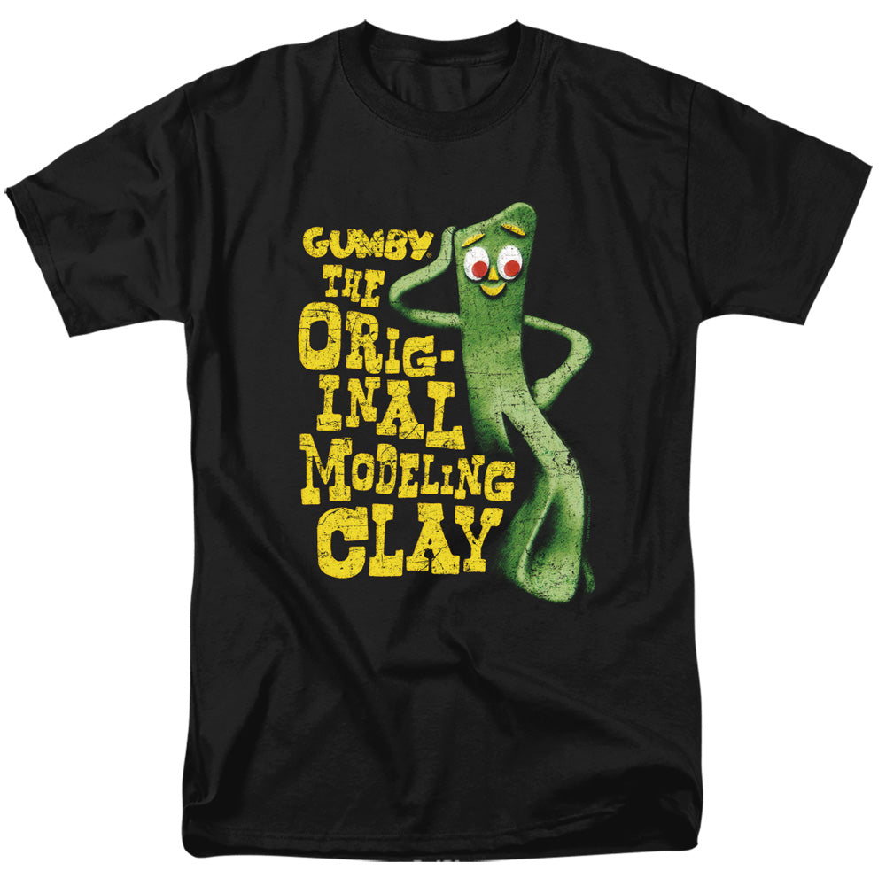 Gumby - So Punny - Short Sleeve Adult 18/1 - Black T-shirt