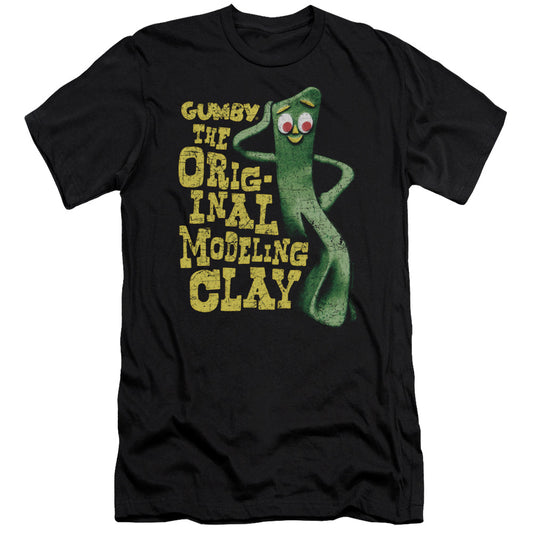 Gumby - So Punny - Short Sleeve Adult 30/1 - Black T-shirt