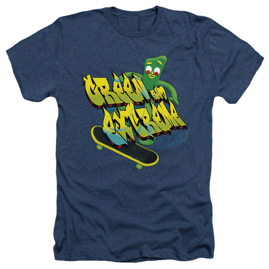 Gumby - Green And Extreme - Adult Heather - Navy
