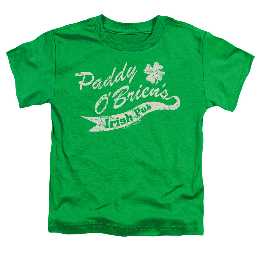 Paddy Obriens Irish Pub - Short Sleeve Toddler Tee - Kelly Green T-shirt