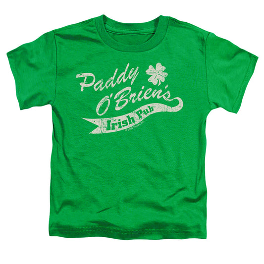 Paddy Obriens Irish Pub - Short Sleeve Toddler Tee - Kelly Green T-shirt