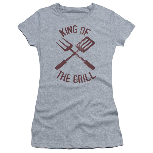 KING OF THE GRILL -   JUNIOR SHEER - ATHLETIC HEATHER T-Shirt