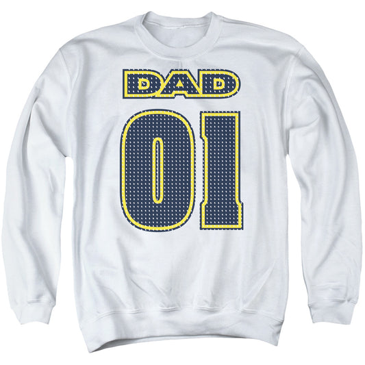 Dad Jersey - Adult Crewneck Sweatshirt - White