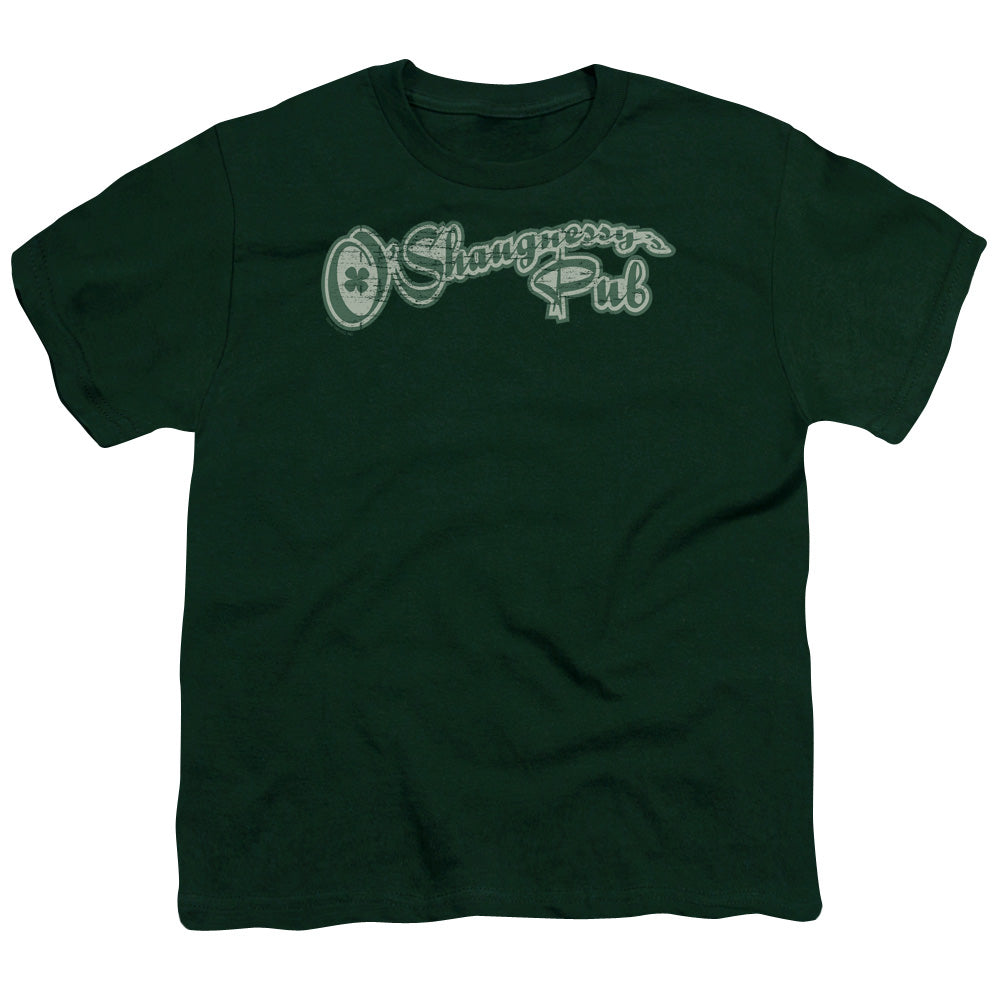 Oshaugnessys Pub - Short Sleeve Youth 18 - 1 - Hunter Green T-shirt