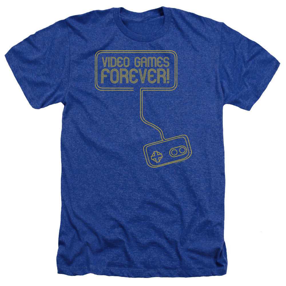 Video Games Forever - Adult Heather - Royal Blue