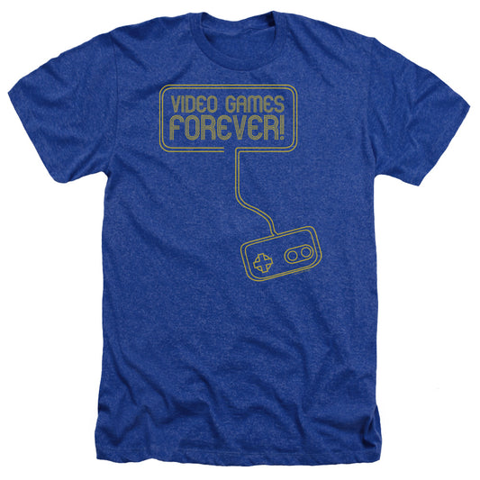 Video Games Forever - Adult Heather - Royal Blue