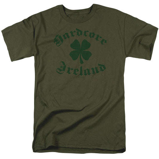 Hardcore Ireland - Short Sleeve Adult 18 - 1 - Military Green T-shirt