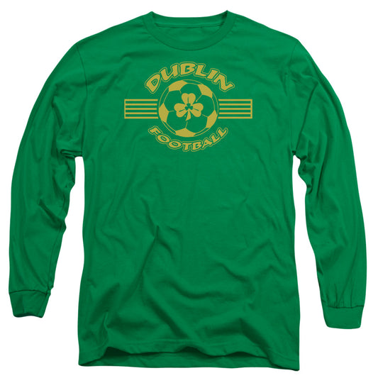 Dublin Football - Long Sleeve Adult 18 - 1 - Kelly Green T-shirt