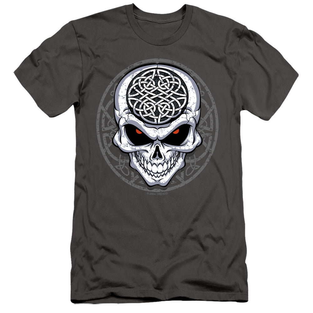 Celtic Skull - Short Sleeve Adult 30 - 1 - Charcoal T-shirt