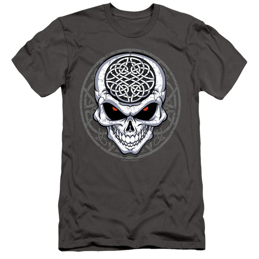 Celtic Skull - Short Sleeve Adult 30 - 1 - Charcoal T-shirt