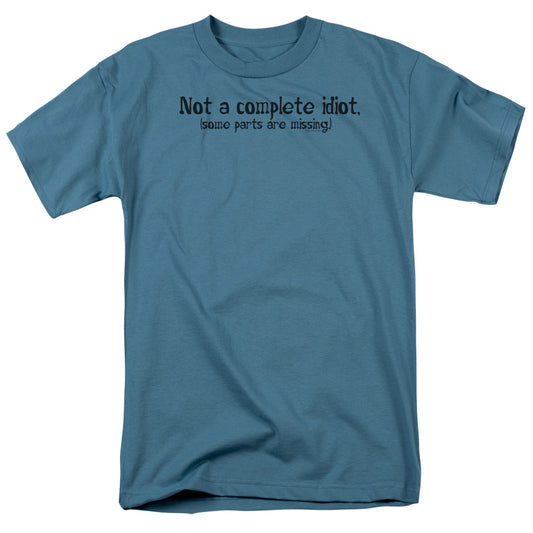 Not A Complete Idiot - Short Sleeve Adult 18 - 1 - Slate T-shirt