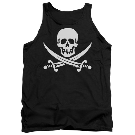 Jolly Roger - Adult Tank - Black