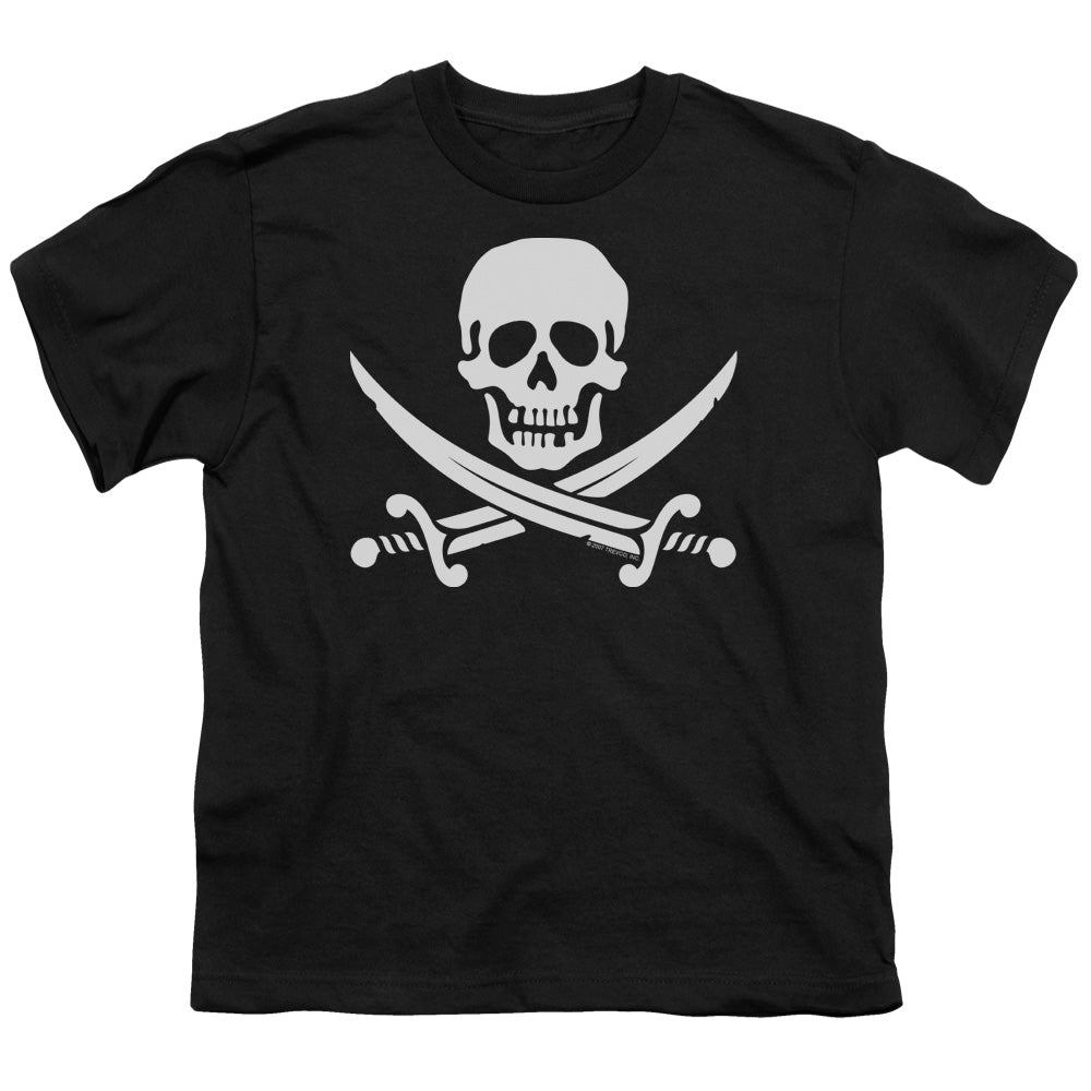 Jolly Roger - Short Sleeve Youth 18 - 1 - Black T-shirt