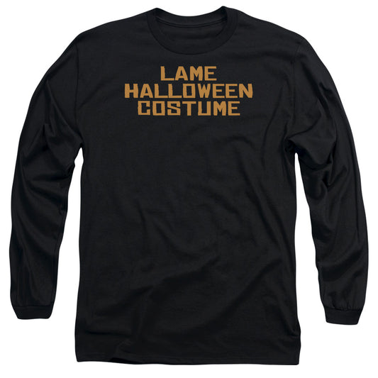 Lame Halloween Costume - Long Sleeve Adult 18 - 1 - Black T-shirt