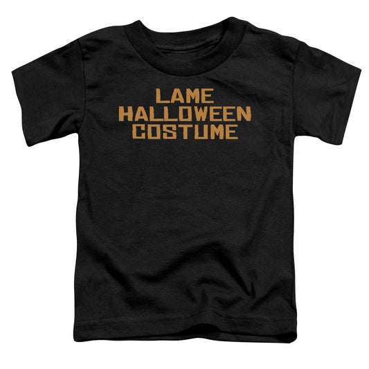Lame Halloween Costume - Short Sleeve Toddler Tee - Black T-shirt