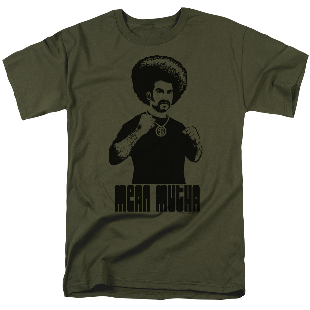 Mean Mutha - Short Sleeve Adult 18 - 1 - Military Green T-shirt