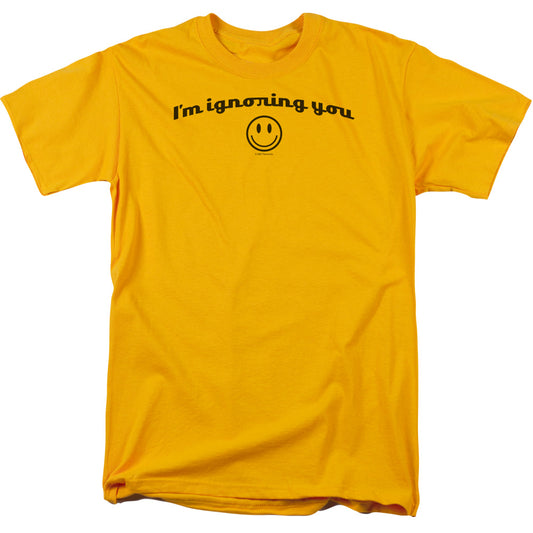 Ignoring You - Short Sleeve Adult 18 - 1 - Gold T-shirt