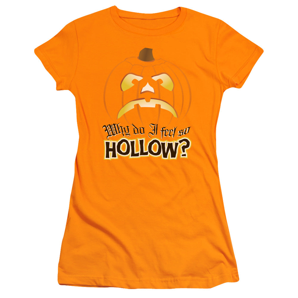 Hollow - Short Sleeve Junior Sheer - Orange T-shirt