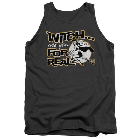 For Real - Adult Tank - Charcoal