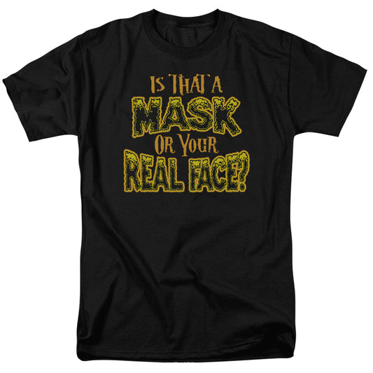 Mask - Short Sleeve Adult 18 - 1 - Black T-shirt
