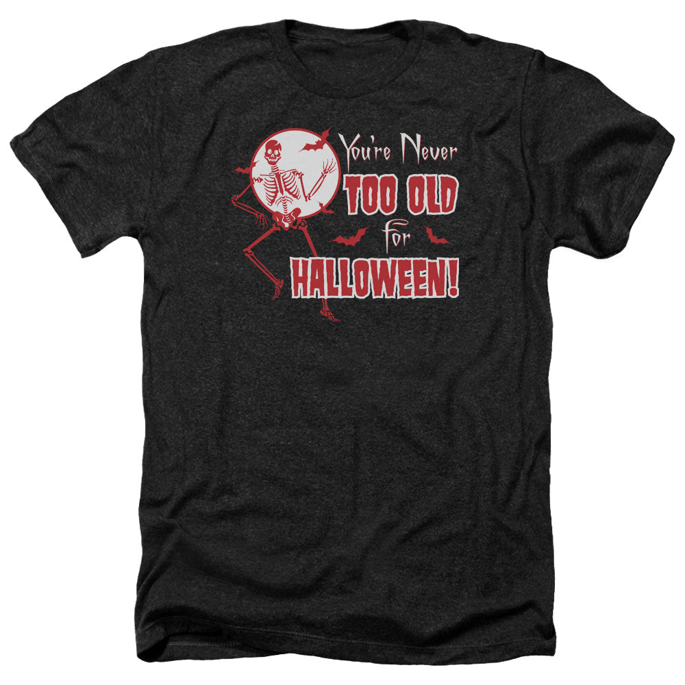 Never Too Old - Adult Heather-black